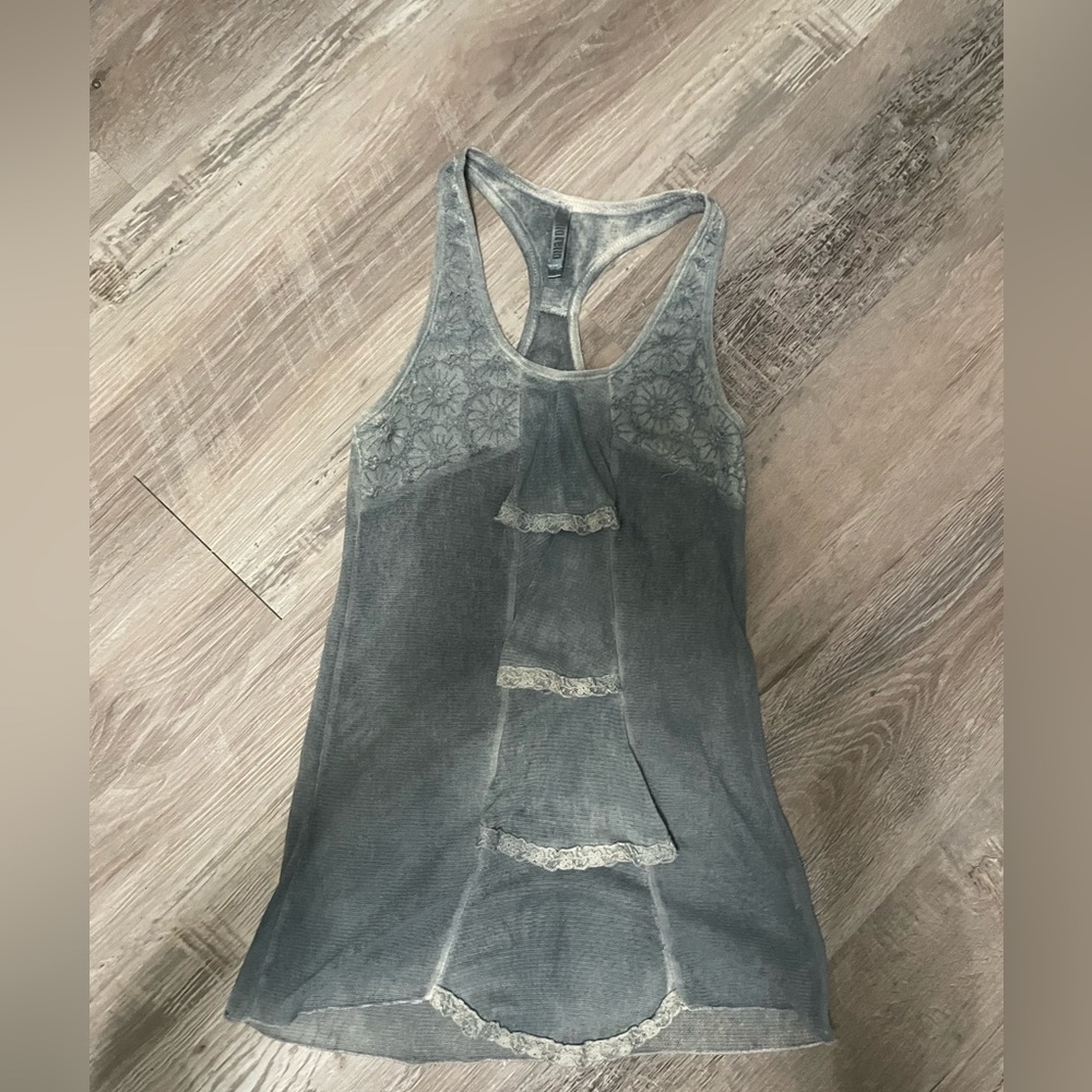 Vintage Blue Tank Top